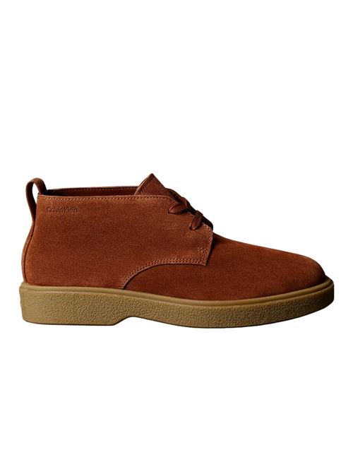 Stivaletto cuoio in pelle